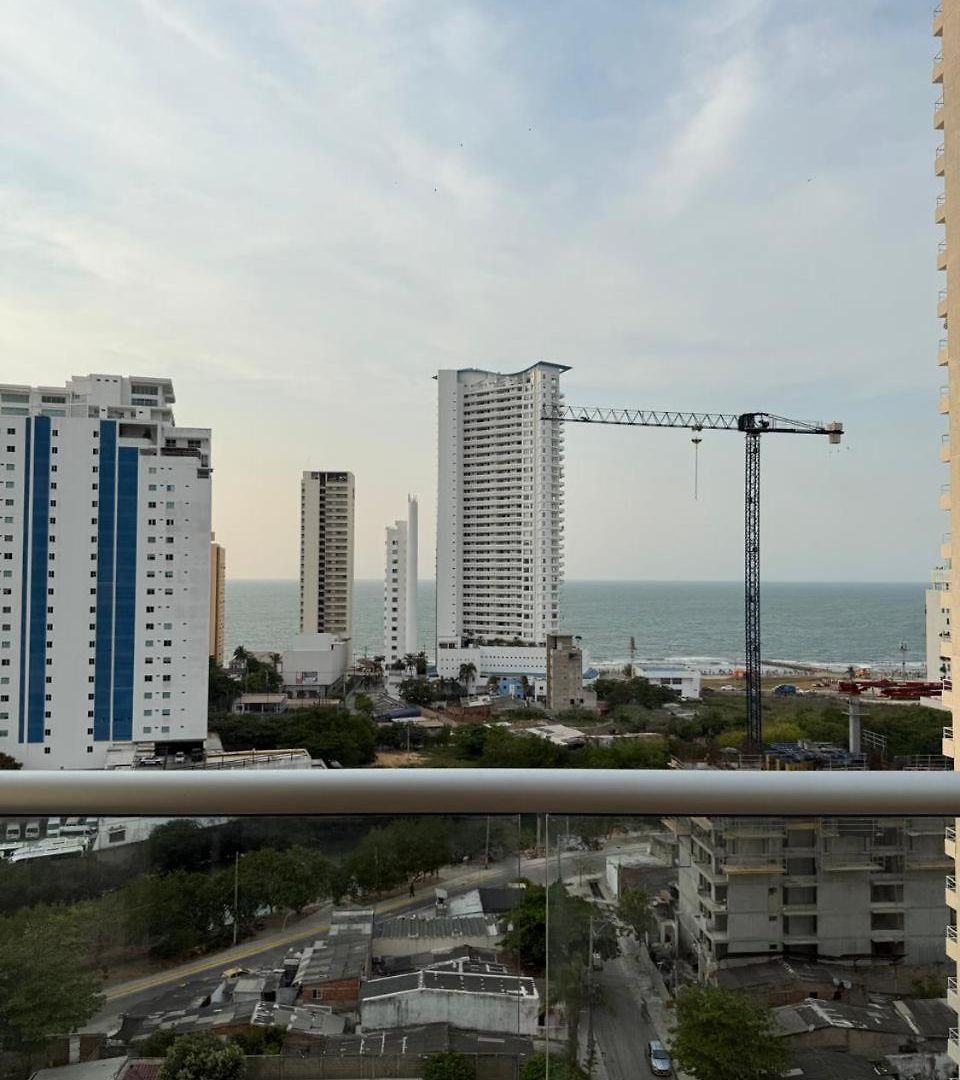 Vista Al Mar Con Balcón Apartamento Cartagena