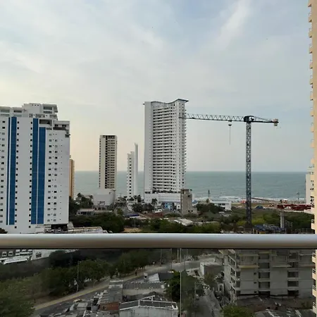 Vista Al Mar Con Balcon Apartamento Cartagena